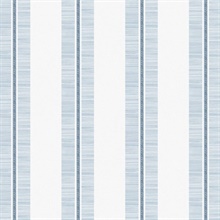 Beach Towel Stripe  Blue Skies Peel and Stick Wallpaper