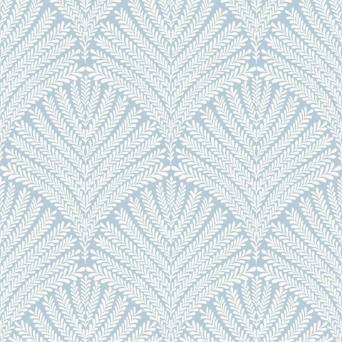 Beachcomber Blue and White Wallpaper