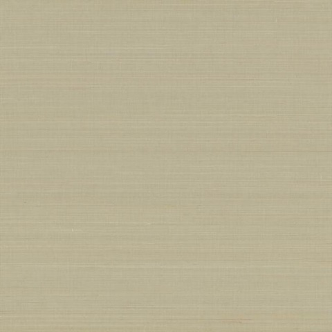 Beige Abaca Natural Textile Weave Wallpaper