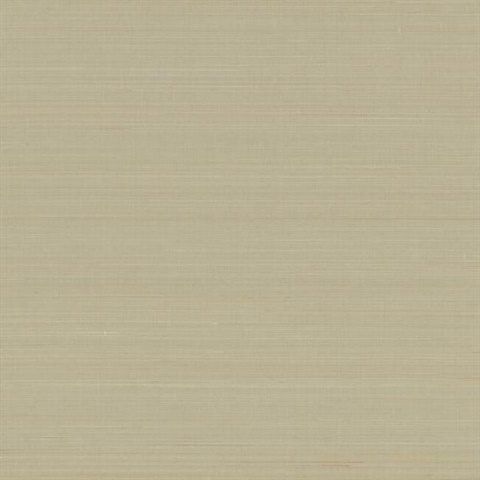 Beige Abaca Natural Textile Weave Wallpaper