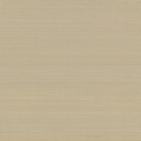 Abaca Weave Beige Wallpaper