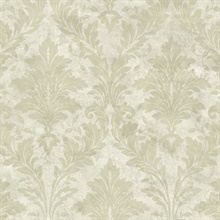 Beige Avalon Damask