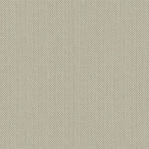Beige &  Brown Subtle Textured Chevron Wallpaper