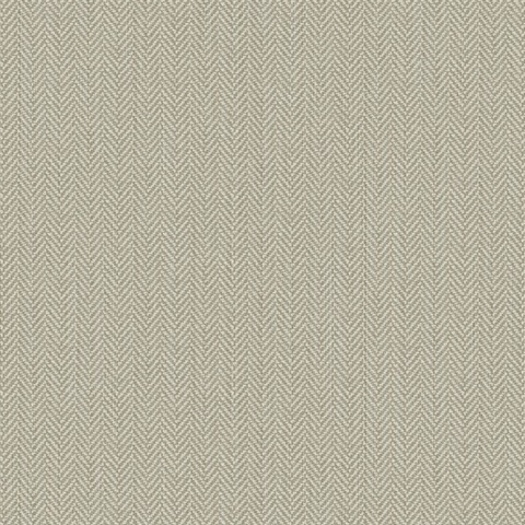 Beige &  Brown Subtle Textured Chevron Wallpaper