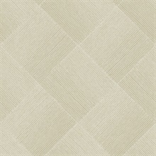 Beige Channel Diamond Geometric Rectangle Wallpaper