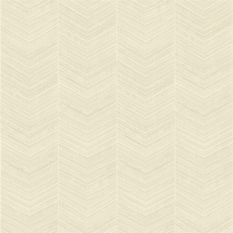 Beige Chevron Wallpaper
