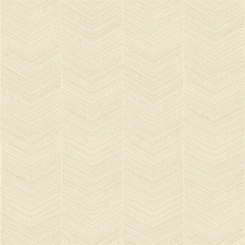 Beige Chevron Wallpaper