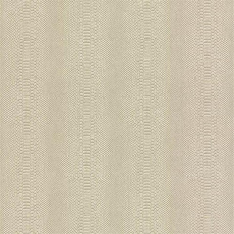 Beige Cobra Snakeskin Wallpaper