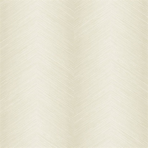Beige Commercial Shibori Chevron Wallpaper