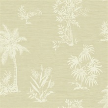 Beige & Cream Commercial Palmador Wallpaper