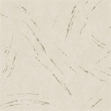 Beige Faux Plaster Metallic Texture Wallpaper