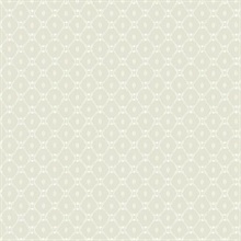 Beige Fretwork Wallpaper