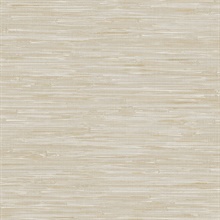 Beige Grey Faux Grasscloth