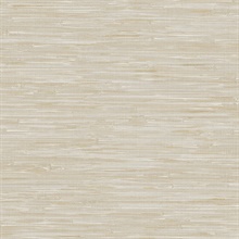 Beige Grey Faux Grasscloth