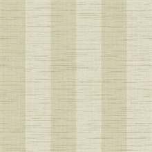 Beige &  Grey Textured Faux Linen Wallpaper