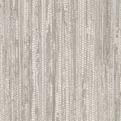 Waverly Light Grey Faux Grasscloth Wallcovering  Astek