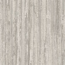 Beige & Grey Vertical Faux Grasscloth