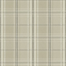 Beige, Grey & White Textured Plaid Wallpaper