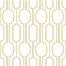 Beige Hopscotch Wallpaper