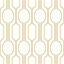 Beige Hopscotch Wallpaper