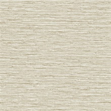 Beige Isla Jute Faux Grasscloth Wallpaper