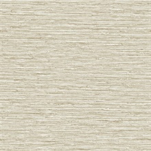 Beige Isla Jute Faux Grasscloth Wallpaper