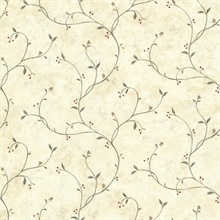 Beige Kurt Beige Tin Star Country Trail Wallpaper