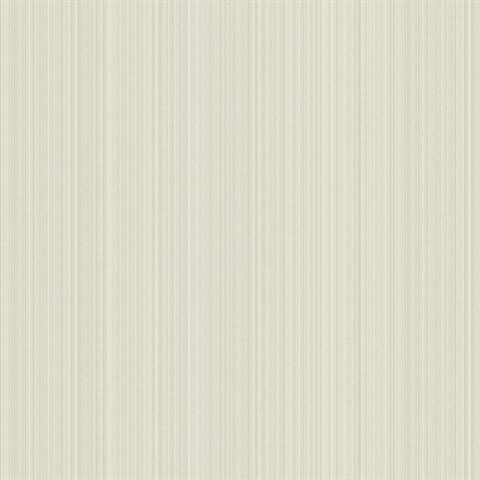 Beige Linen Strie Wallpaper