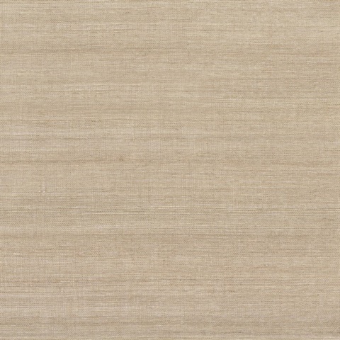 Maguey Natural Sisal Grasscloth Beige Wallpaper