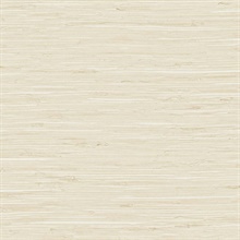 Beige Marion Faux Arrowroot Cloth Wallpaper