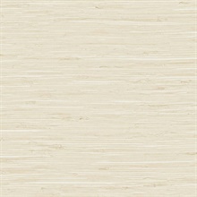 Beige Marion Faux Arrowroot Cloth Wallpaper