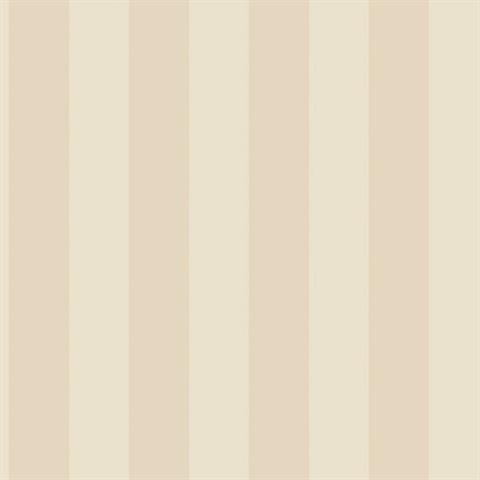 Beige Matte/Shiny Stipe Embossed Wallpaper