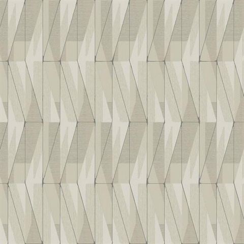 Beige On An Angle Geometric Wallpaper