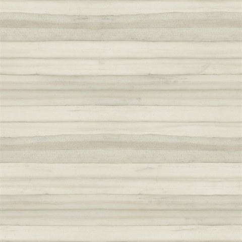 Beige Pandora Horizontal Stripe Wallpaper