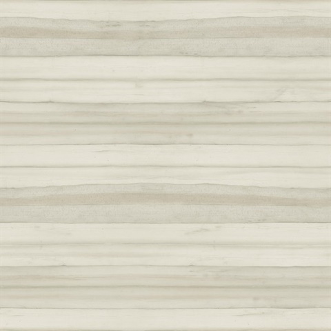 Beige Pandora Horizontal Stripe Wallpaper