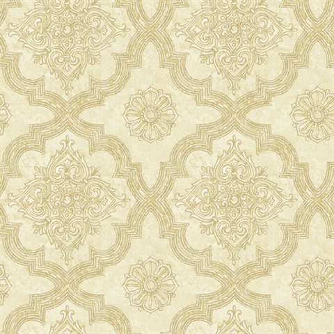 Beige Plaster Medallions