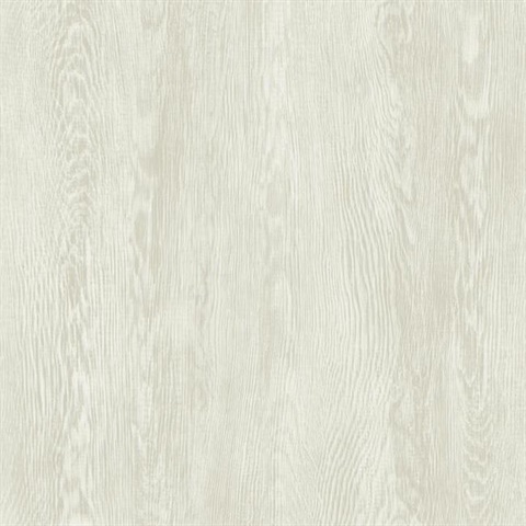 Beige Quarter Sawn Faux Wood Wallpaper