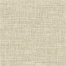 Beige Randi Tight Weave Faux Grasscloth Wallpaper