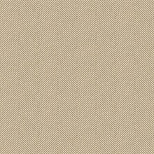 Beige Rattan Chevron Textured Wallpaper