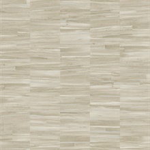 Beige Reserve Faux Aged Wood Grain Wallpaper