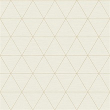 Beige Ridge Geometric Triangles Wallpaper