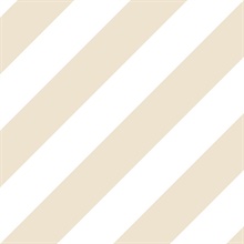 ST36918 l Light Pink and White Diagonal Stripe Prepasted Wallpaper