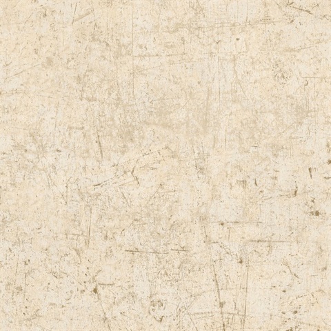 Beige Scratch Metallic Abstract Texture Wallpaper