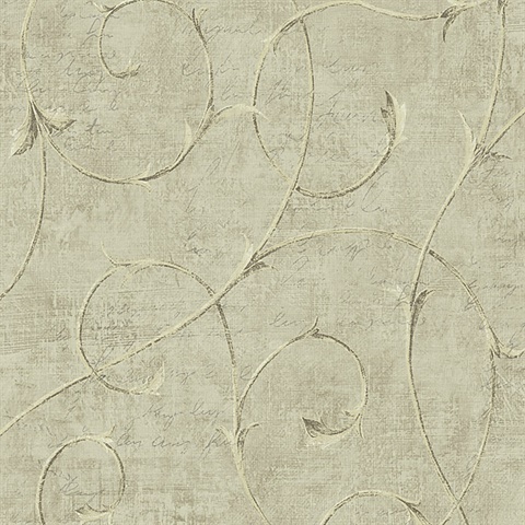 Beige Scroll