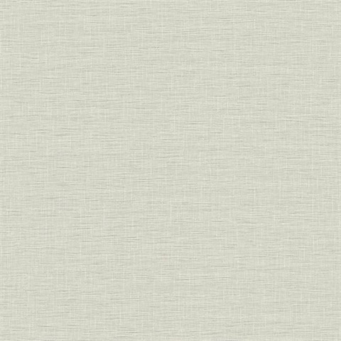 Beige Silk Faux Linen Weave Wallpaper