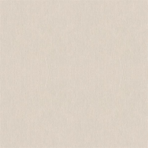 Beige Silk Textured Lined Wallpaper