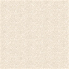 Beige Small Paisley Wallpaper