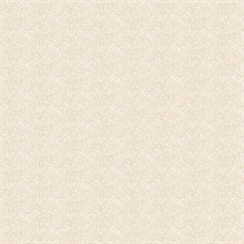 Beige Small Paisley Wallpaper