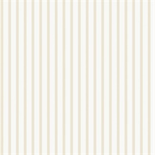 Beige Smart 3 Stripes Breton Stripe Wallpaper