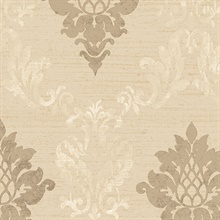 Beige Stephanie Damask